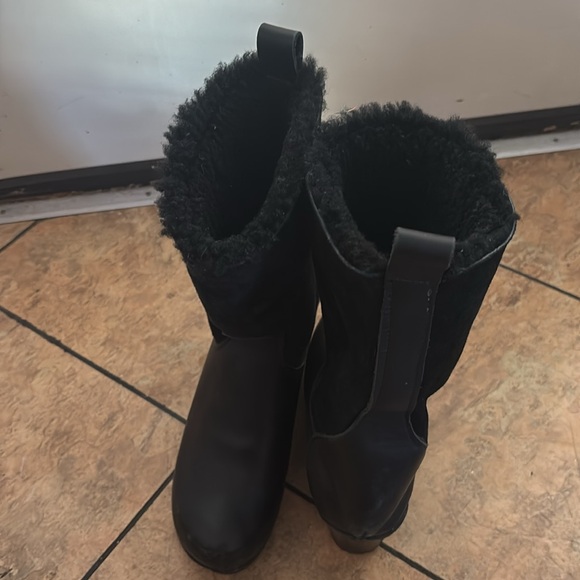 No. 6 Shearling Clog boots - Picture 8 of 9